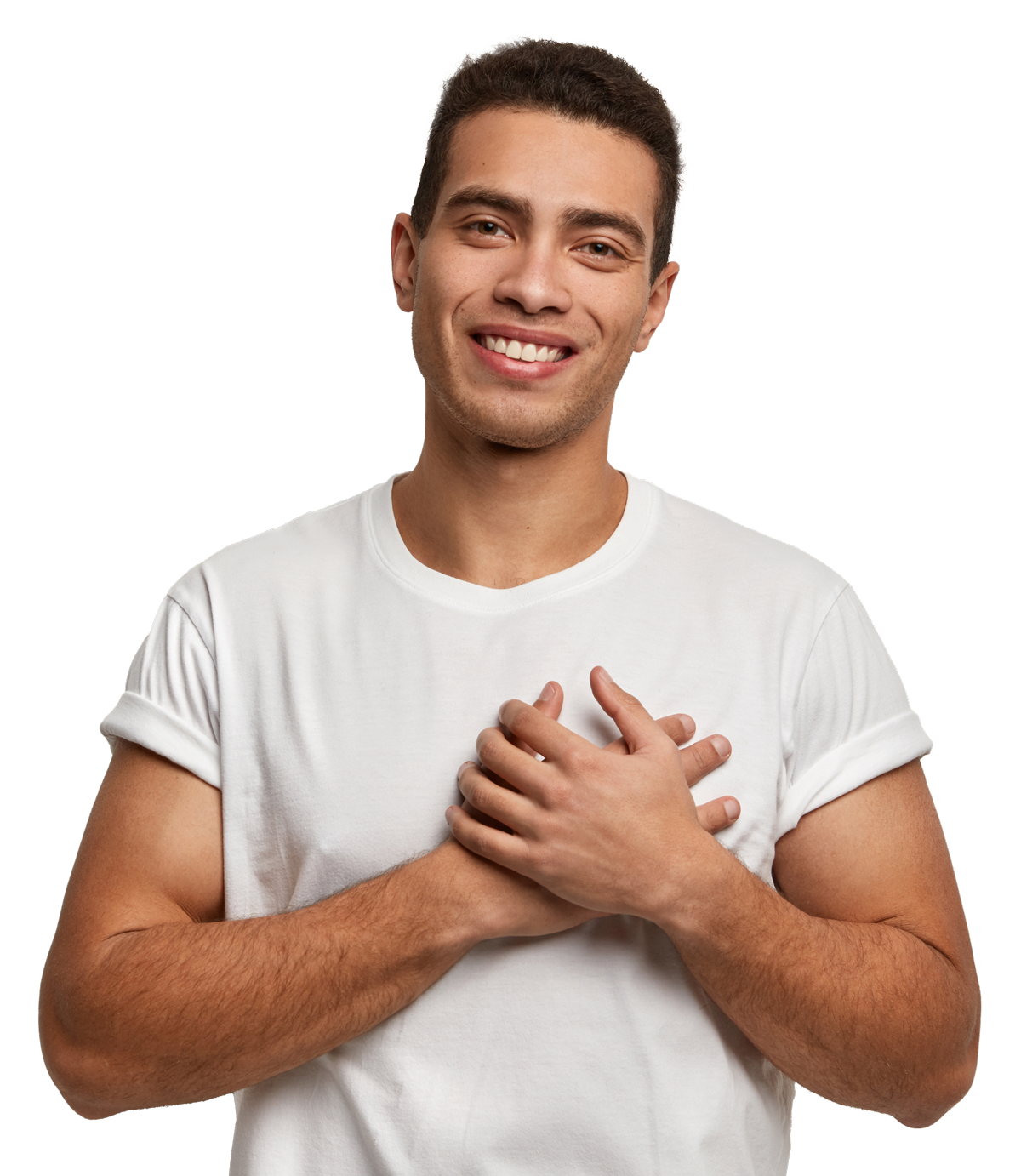 A smiling CHCS client